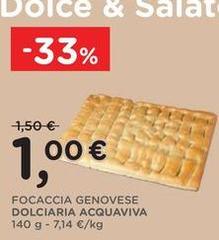 Acquaviva - Focaccia Genovese