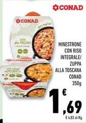 Conad - Minestrone Con Riso Integrale/ Zuppa Alla Toscana