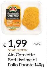 Aia - Cotolette Sottilissime Di Pollo Panate