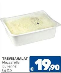 Trevisanalat - Mozzarella Julienne