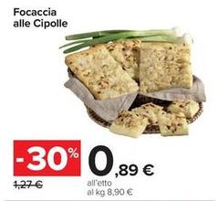 Focaccia Alle Cipolle