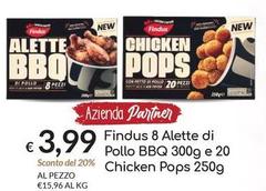 Findus -  Alette Di Pollo Bbq E Chicken Pops