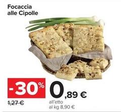 Focaccia Alle Cipolle
