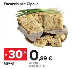 Focaccia Alle Cipolle