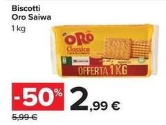 Saiwa - Biscotti Oro