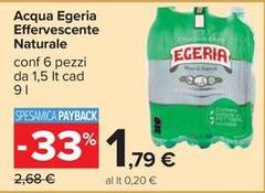 Egeria - Acqua Effervescente Naturale