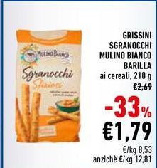 Barilla - Grissini Sgranocchi Mulino Bianco