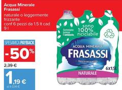 Frasassi - Acqua Minerale