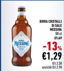Messina - Birra Cristalli Di Sale