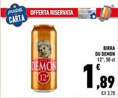 Du Demon - Birra 12°.