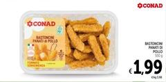 Conad - Bastoncini Panati Di Pollo