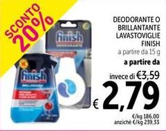 Finish - Deodorante O Brillantante Lavastoviglie