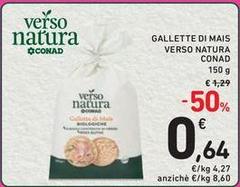 Conad - Gallette Di Mais Verso Natura