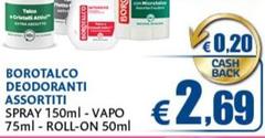 Borotalco - Deodoranti Spray