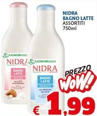 Nidra -  Bagno Latte
