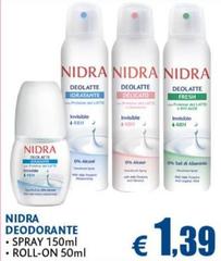 Nidra - Deodorante