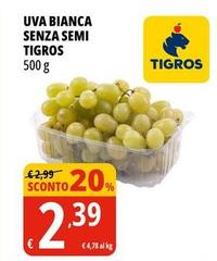 Semi - Uva Bianca Senza