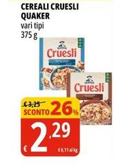 Quaker - Cereali