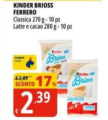 Ferrero - Kinder Brioss