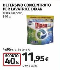 Dixan - Detersivo Concentrato Per Lavatrice