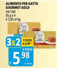 Gourmet Purina - Alimento Per Gatto Gold