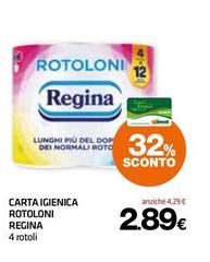 Regina - Carta Igienica Rotoloni