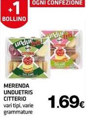 Citterio - Merenda Unduetris