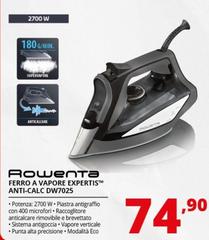 Rowenta - Ferro A Vapore Expertis Anti-Calc DW7025
