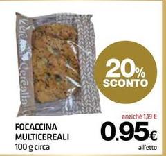 Focaccina Multicereali