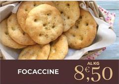 Focaccine
