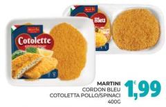 Martini - Cordon Bleu Cotoletta Pollo/Spinaci