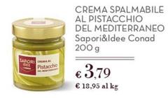Cucina e Sapori - Crema Spalmabile Al Pistacchio Del Mediterraneo