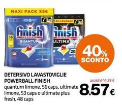 Finish - Detersivo Lavastoviglie Powerball