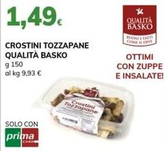 Crostini Tozzapane Qualità