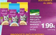 Whiskas - Bocconcini Per Gatti Pranzetti