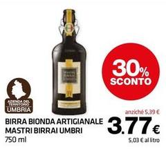 Mastri birrai umbri - Birra Bionda Artigianale
