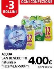 San Benedetto - Acqua