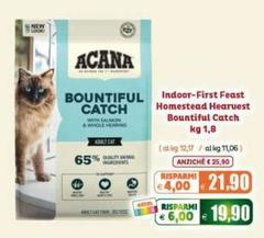 Acana - Indoor-first Feast Homestead Heavest Bountiful Catch