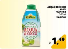 Pfanner - Acqua Di Cocco 100%