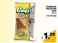 Ciuffi - Strisce Di Pollo Per Cani