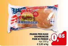 Fior di forno - Panini Per Maxi Hamburger