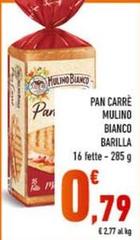 Barilla - Pan Carre Mulino Bianco