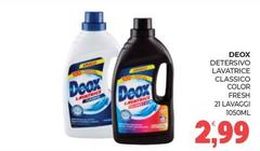 Deox - Detersivo Lavatrice Classico Color Fresh 21 Lavaggi