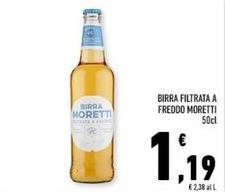 Moretti - Birra Filtrata A Freddo