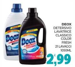 Deox - Detersivo Lavatrice Classico Color Fresh