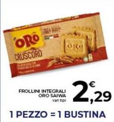 Saiwa - Frollini Integrali Oro