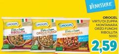 Orogel - Virtù Di Zuppa Montanara Orzo Funghi Ribollita