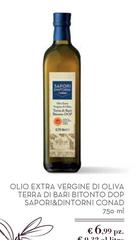 Sapori - Olio Extra Vergine Di Oliva Terra Di Bari Bitonto DOP &Dintorni