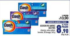 Dash - Detersivo Per Lavatrice Pods