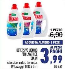 Dixan - Detersivo Liquido Per Lavatrice